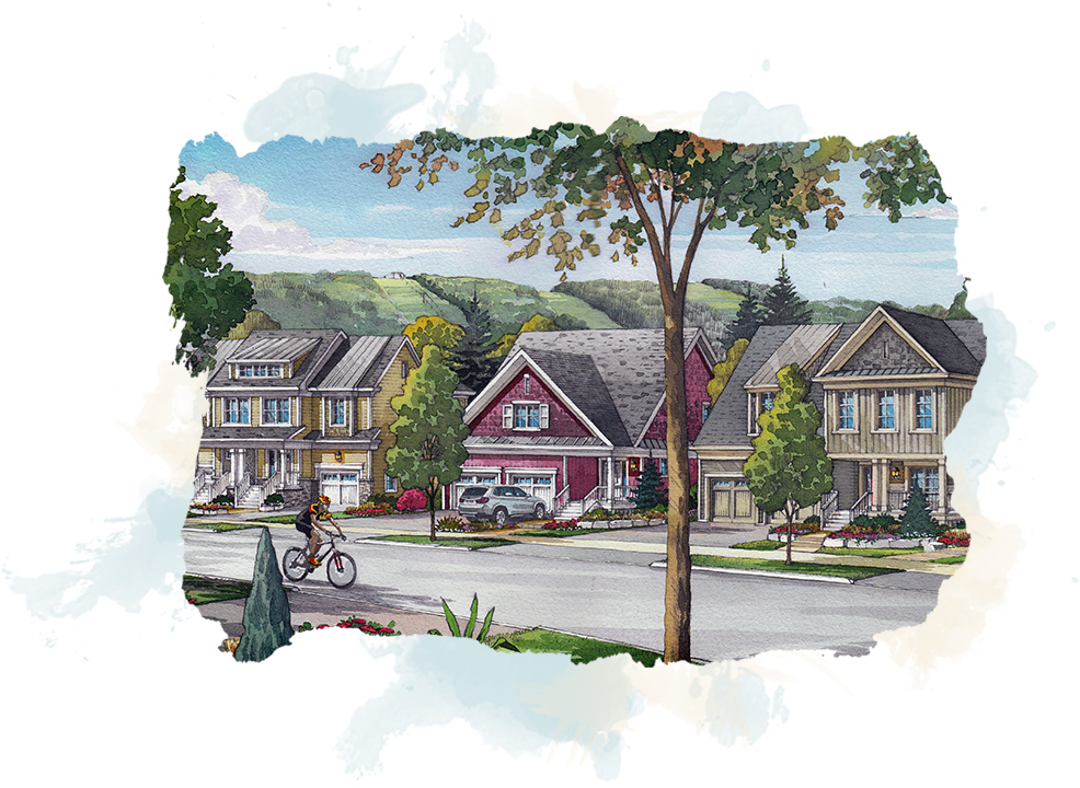 concept of neighbordhood at windfall blue mountain